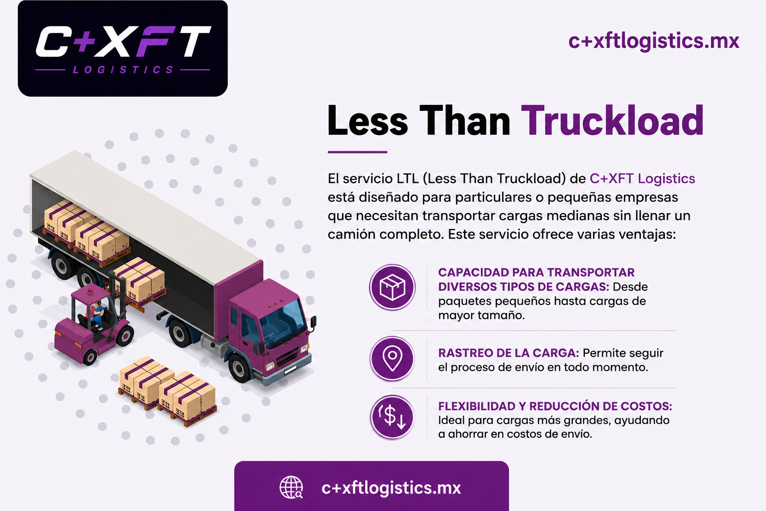 Less Than Truckload de C+XFT Logistics