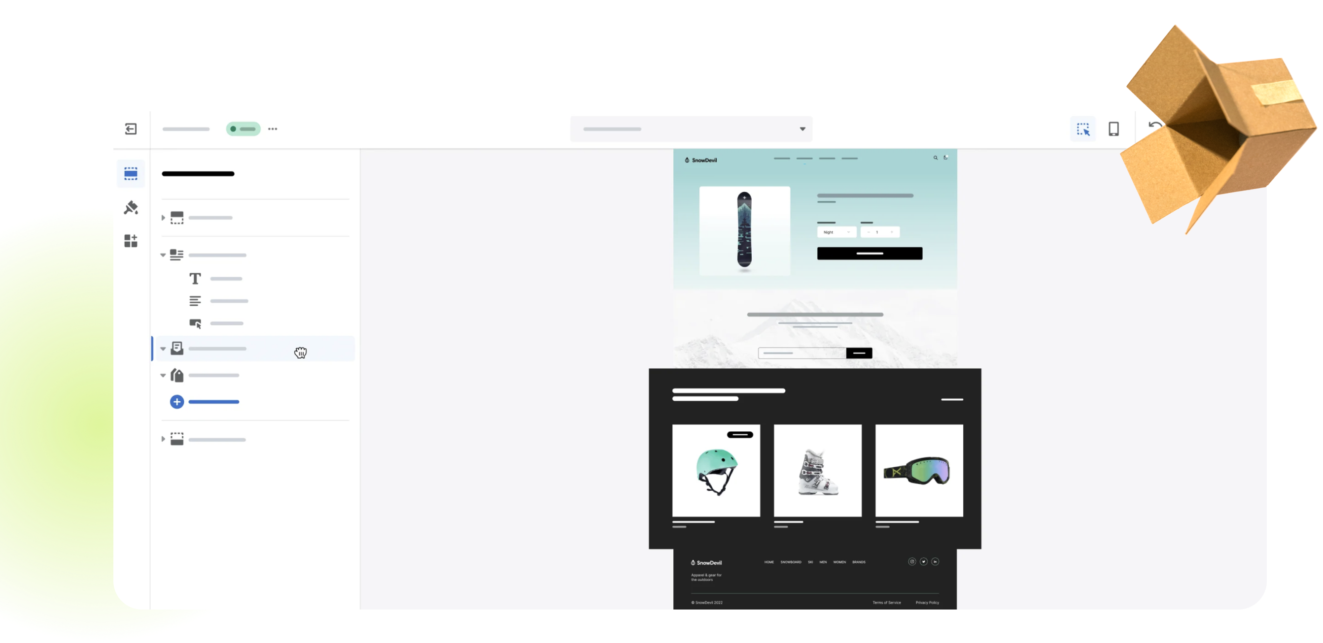 sitio web